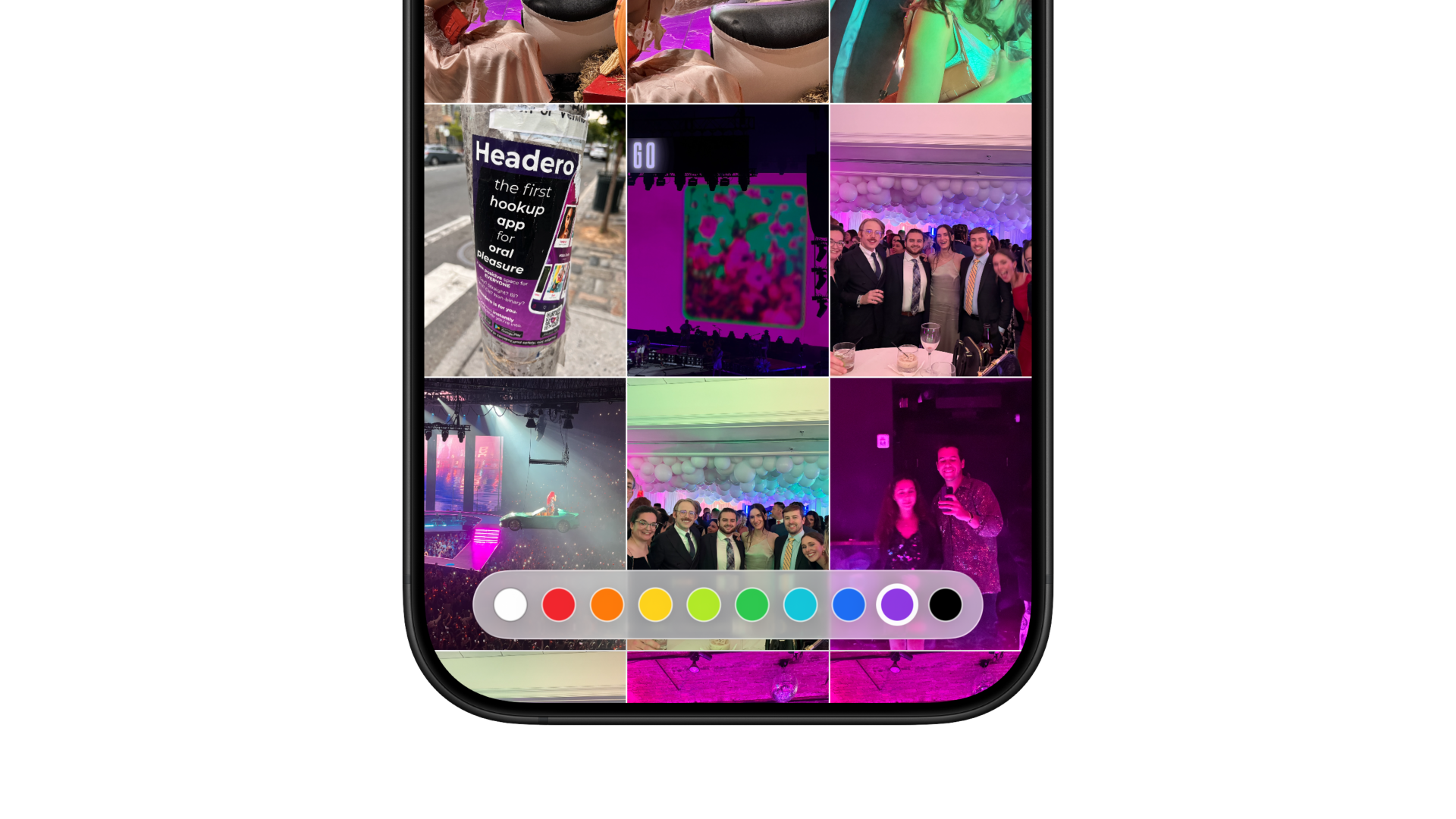 Color-sorted Camera Roll